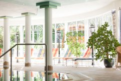 Schwimmbad im Hotel Lumbergerhof im Tannheimer Tal
