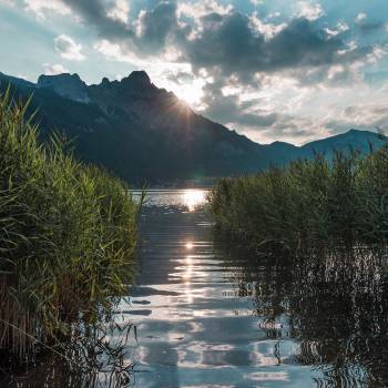 Sonnenaufgang Haldensee