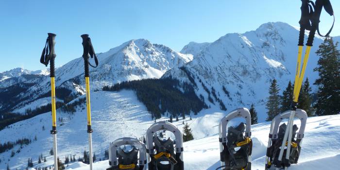Schneeschuhwandern Ausrüstung