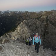 Sonnenaufgangswanderung … der frühe Wurm hat einen Vogel …, Bild 3/4