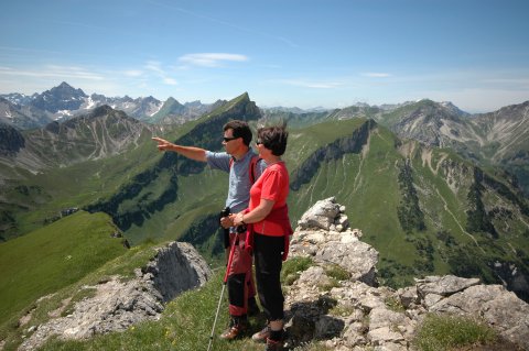 Wandern auf dem Gamskopf