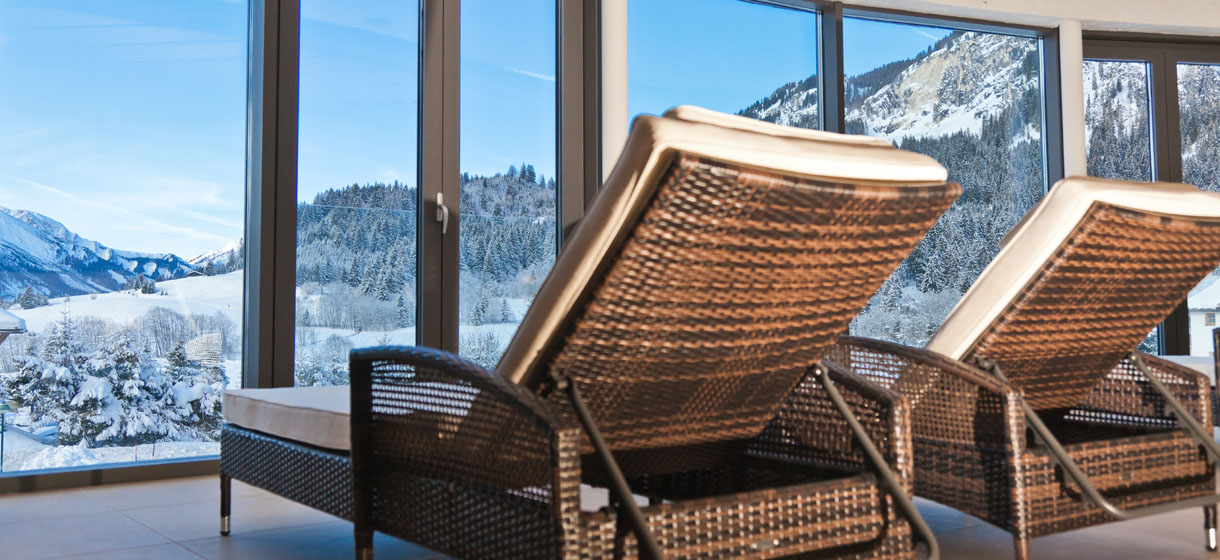 Wellnessbereich Hotel Lumbergerhof