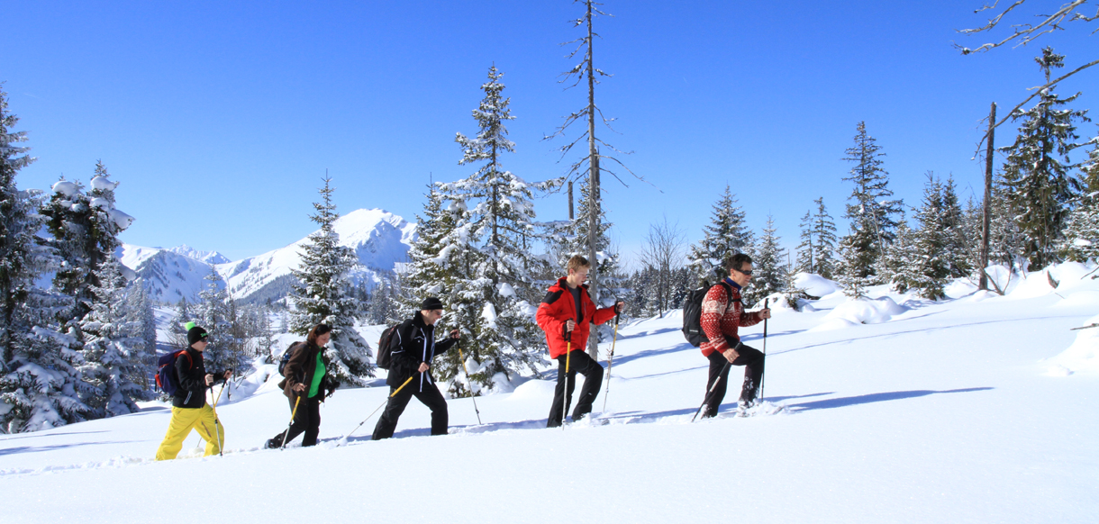 Schneeschuhwandern im Tannheimer Tal