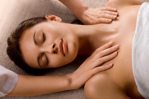 Wellnessanwendung im Lumbergerhof
